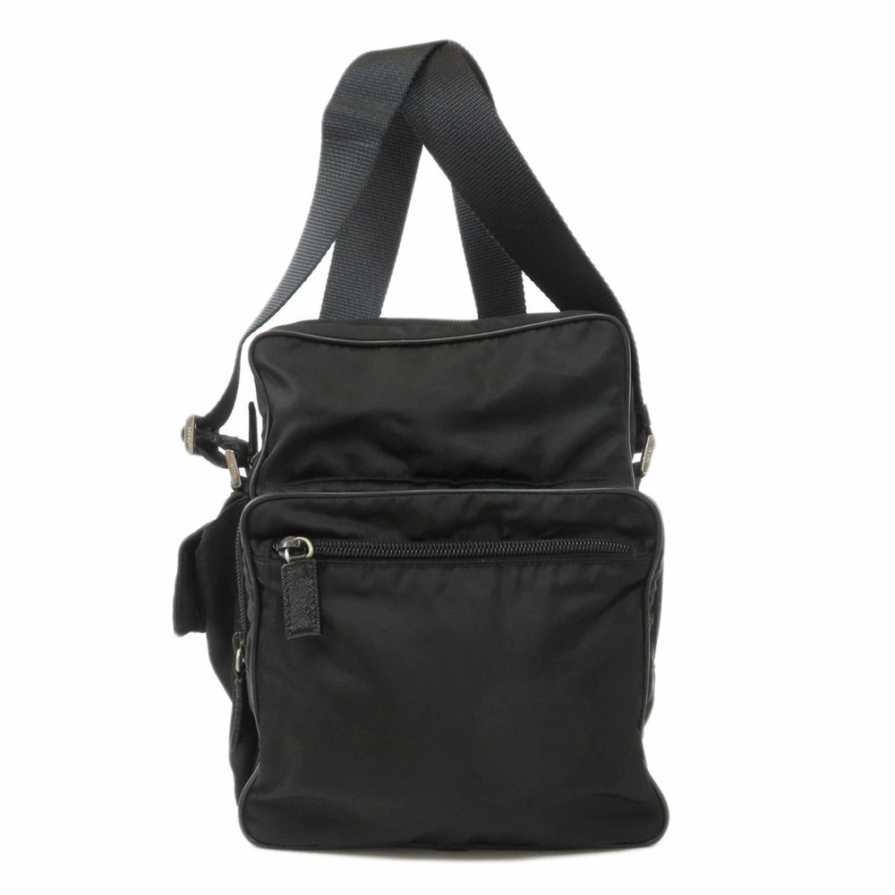 Prada logo plate Black Shoulder Crossbody bag - Picture 11 of 11